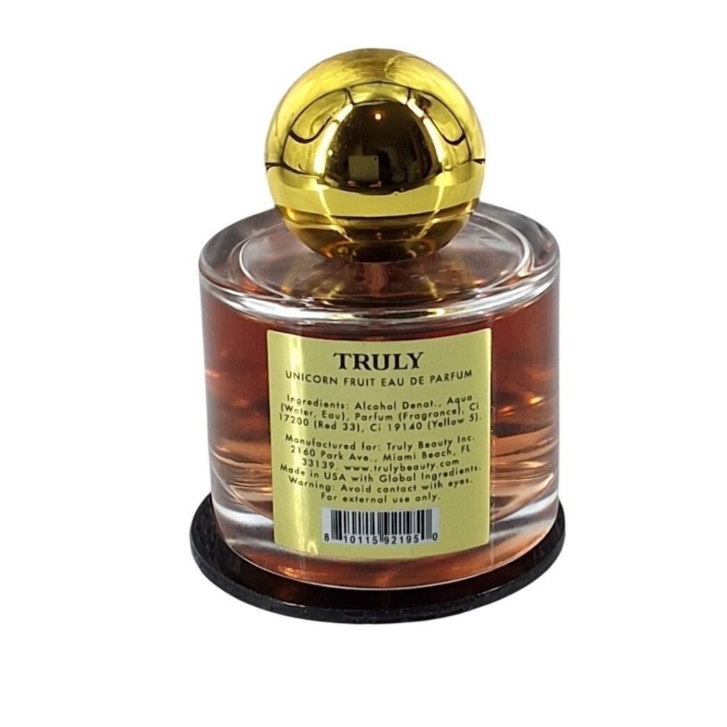 Truly Beauty Unicorn Fruit Eau de Parfum 50ml 1.7oz Spray Perfume Gold Cap