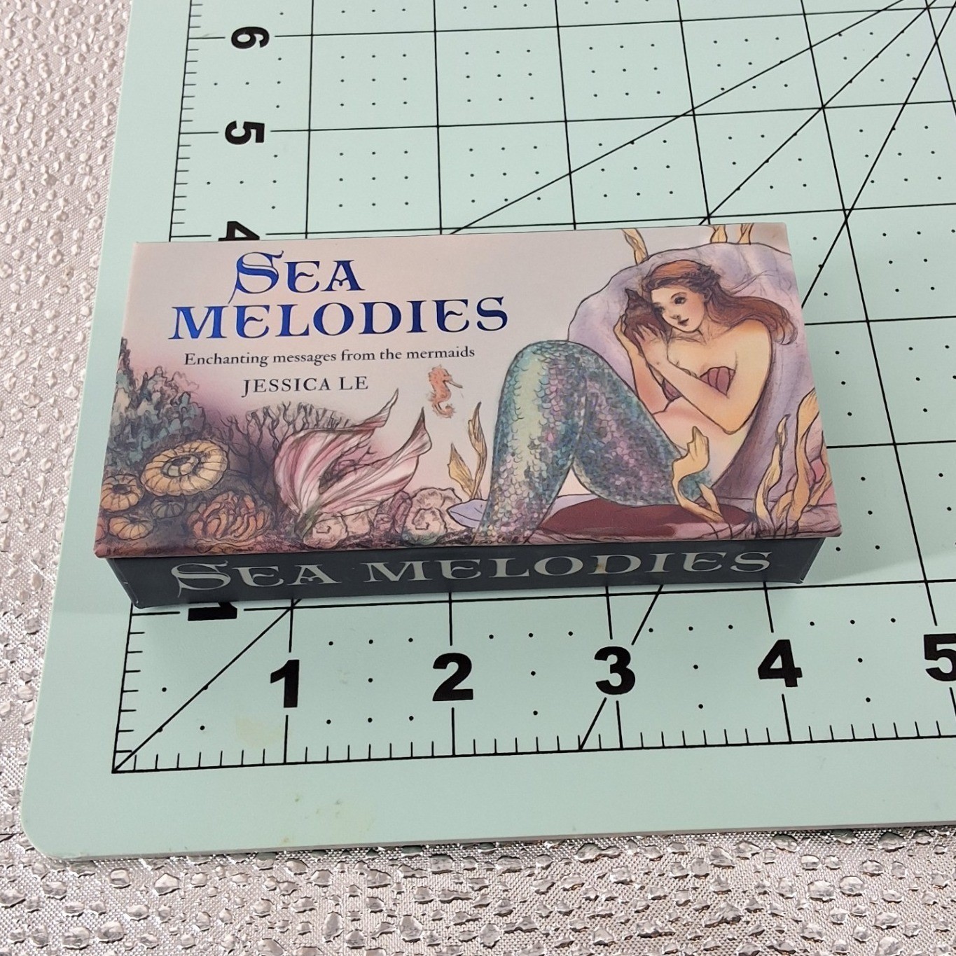 Sea Melodies Mermaid Oracle Cards Deck Jessica Le US Games Systems SEA40 40 Card - View 4