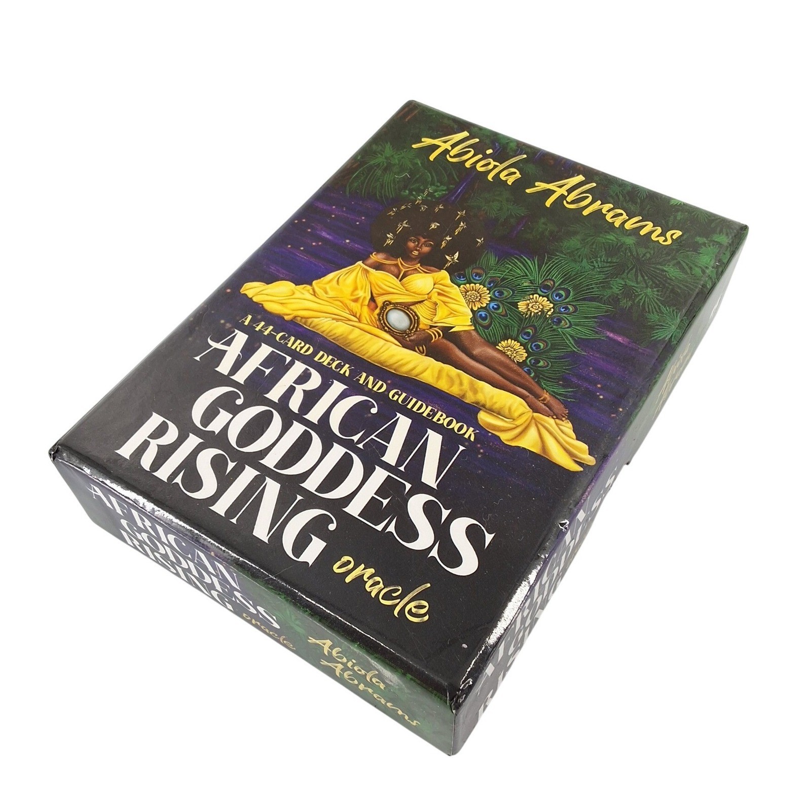 Abiola Abrams African Goddess Rising Oracle 44 Card Deck & Guidebook