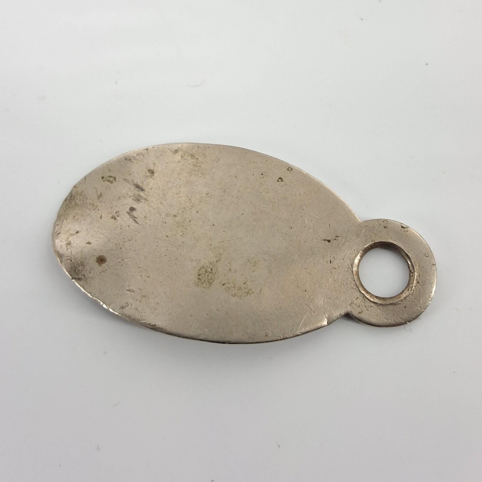 Vintage American Legion Post 19 Somerville MA ID Tag E. F. Flynn Metal Fob - View 3