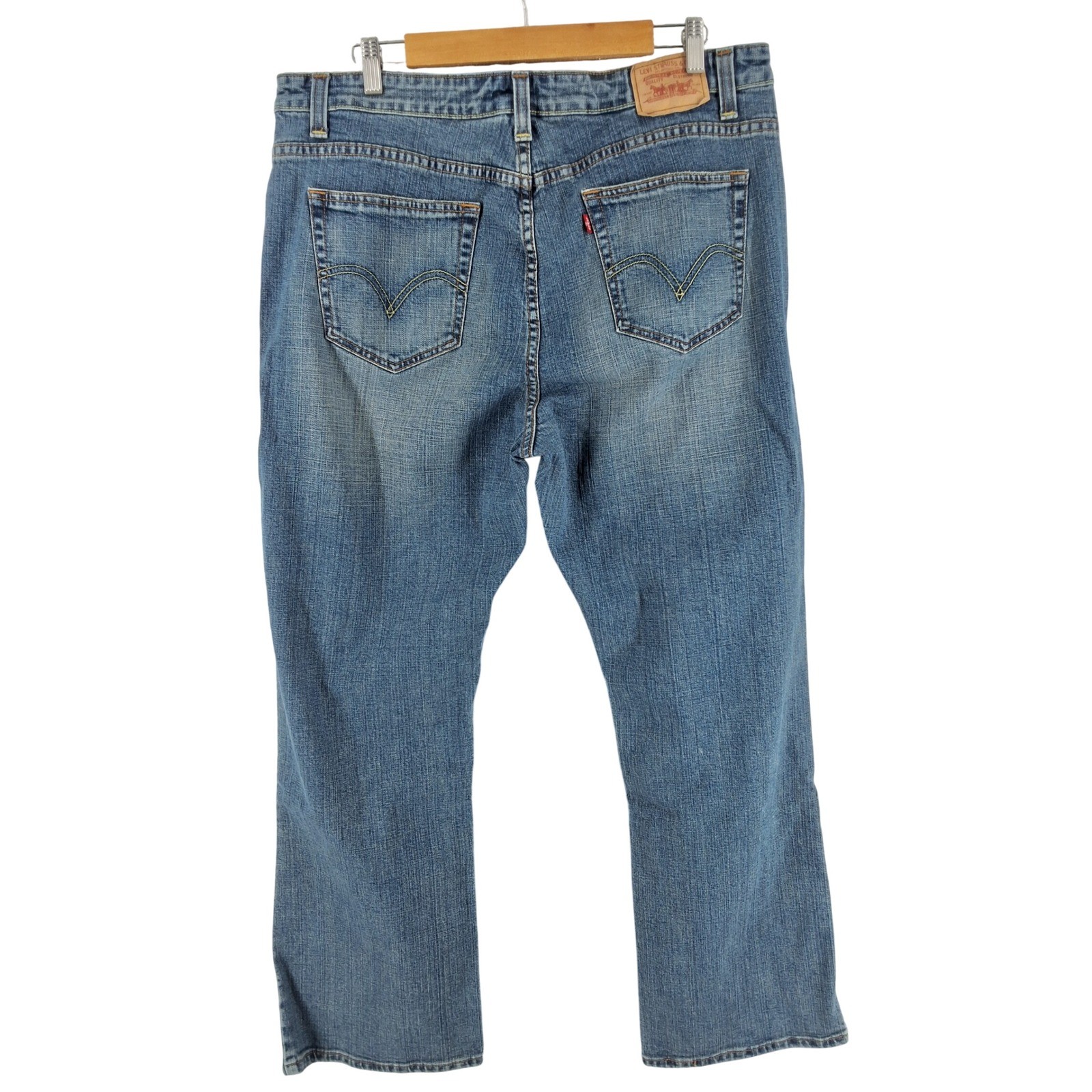 Levi's 515 Bootcut Jeans Women's Size 20M Medium Wash Stretch Denim Mid Rise