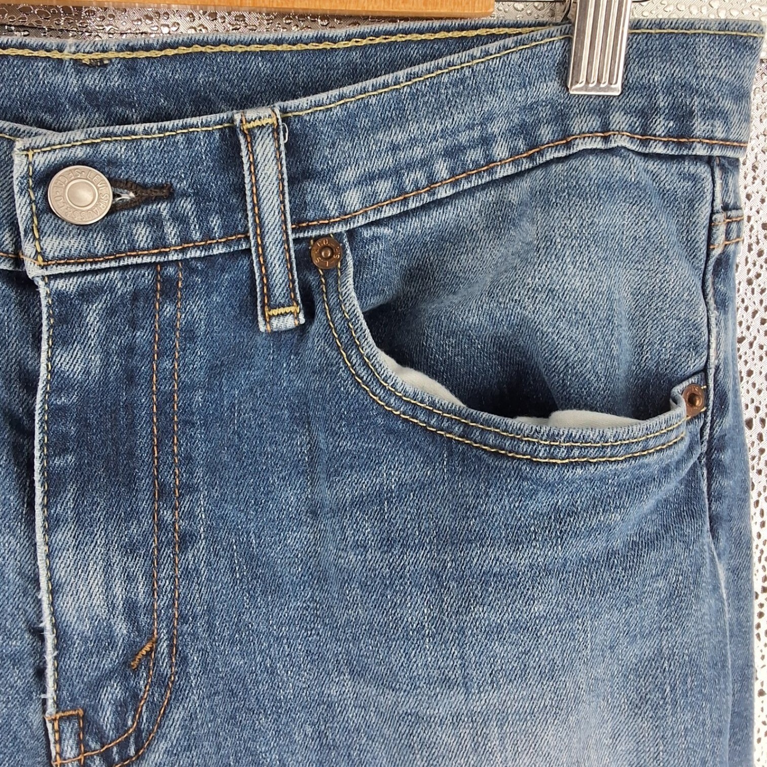 Levi's 511 Slim Fit Jeans Men's 32x32 Medium Wash Denim Pants