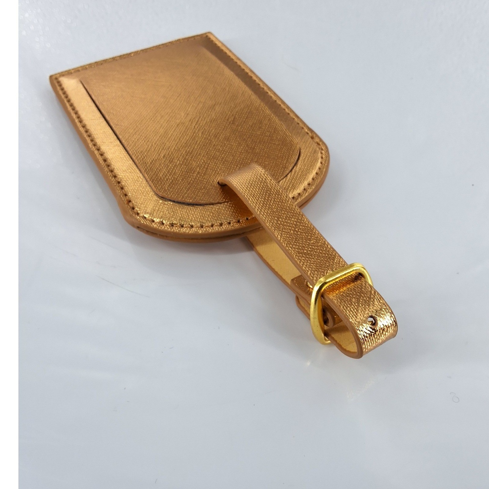 Elton John Gold Metallic Passport Holder and Luggage Tag Travel Gift Set Boxed - View 12