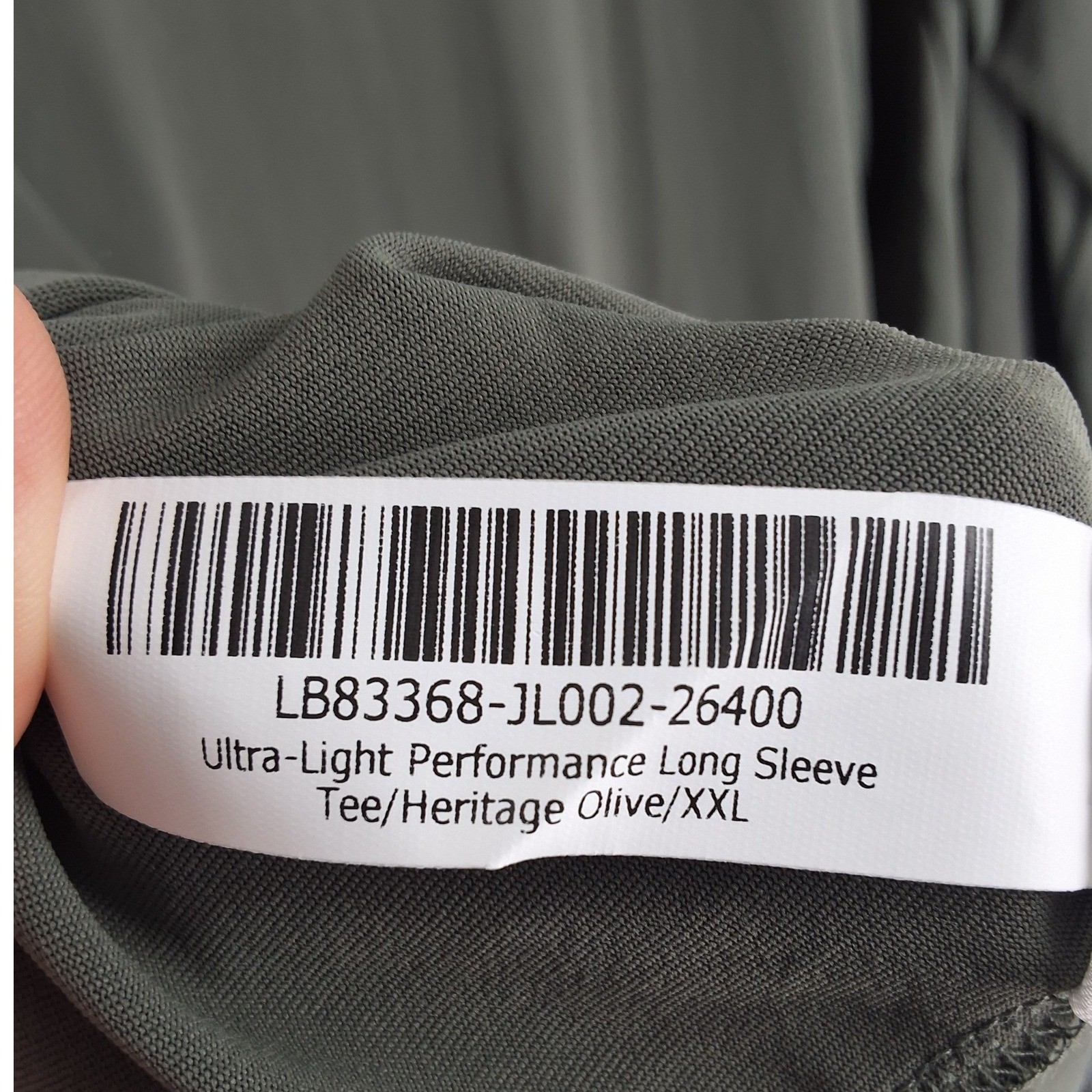 Quince Ultra-Soft Tencel Modal Long Sleeve Tee Heritage Olive Green XXL NWT - View 7