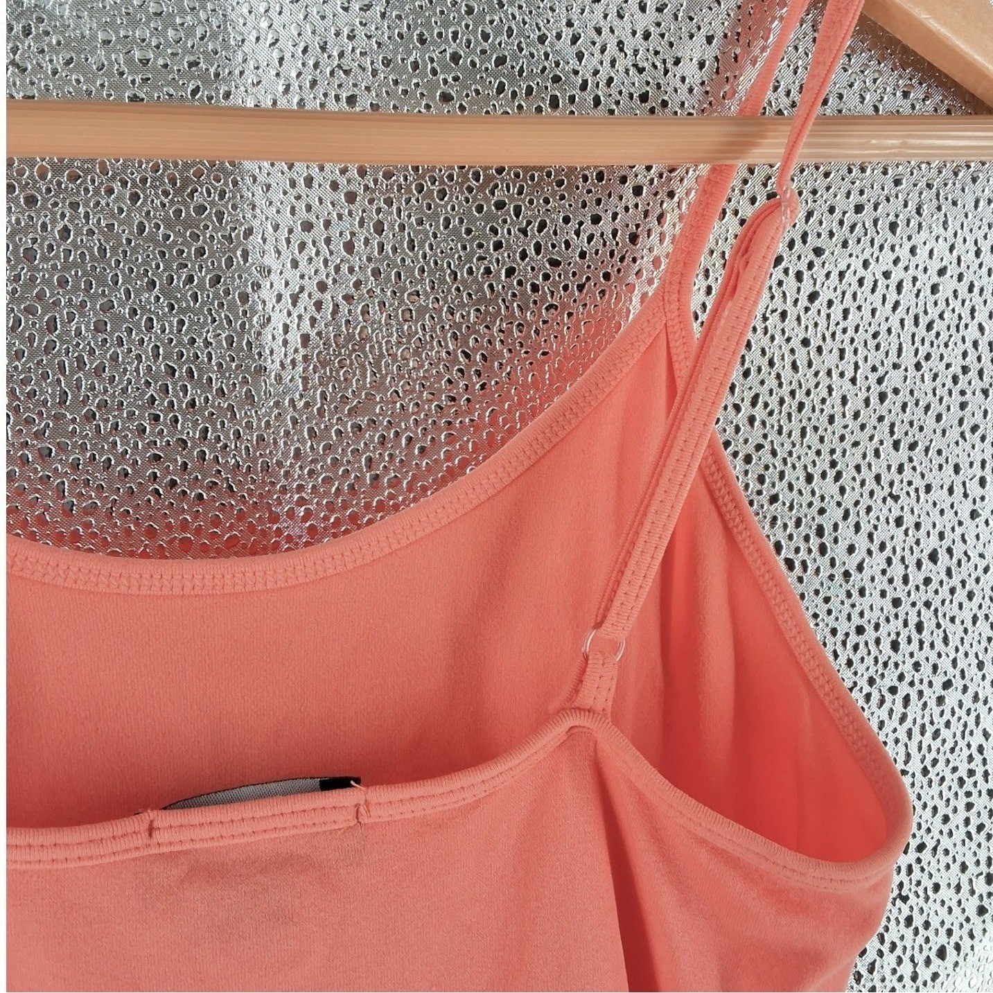 Charlie Paige Peach Seamless Camisole Tank Top Adjustable Straps One Size - View 5