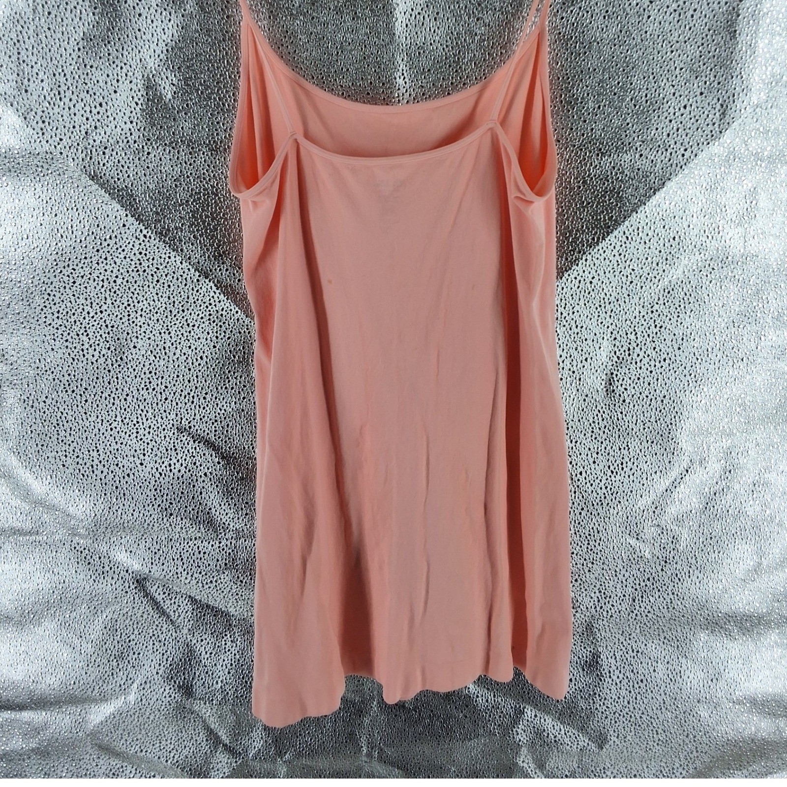 Nikibiki Coral Pink Seamless Camisole Top NS4011 Spaghetti Strap Tank Cami OS - View 3