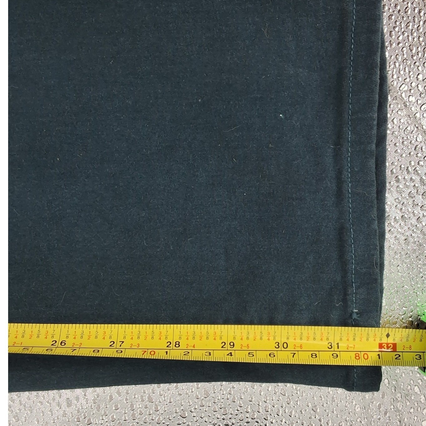 NYDJ Marilyn Straight Leg Pants Teal Green Lift Tuck Stretch Women's Size 10 - View 7