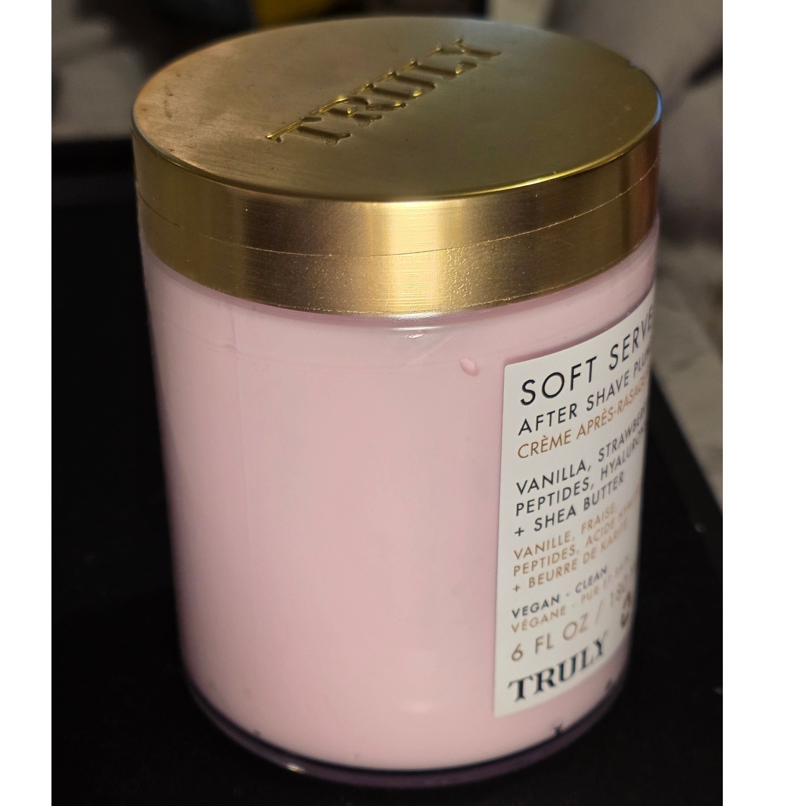 Truly Beauty Soft Serve After Shave Plump Cream 6oz Vanilla Strawberry New - View 4