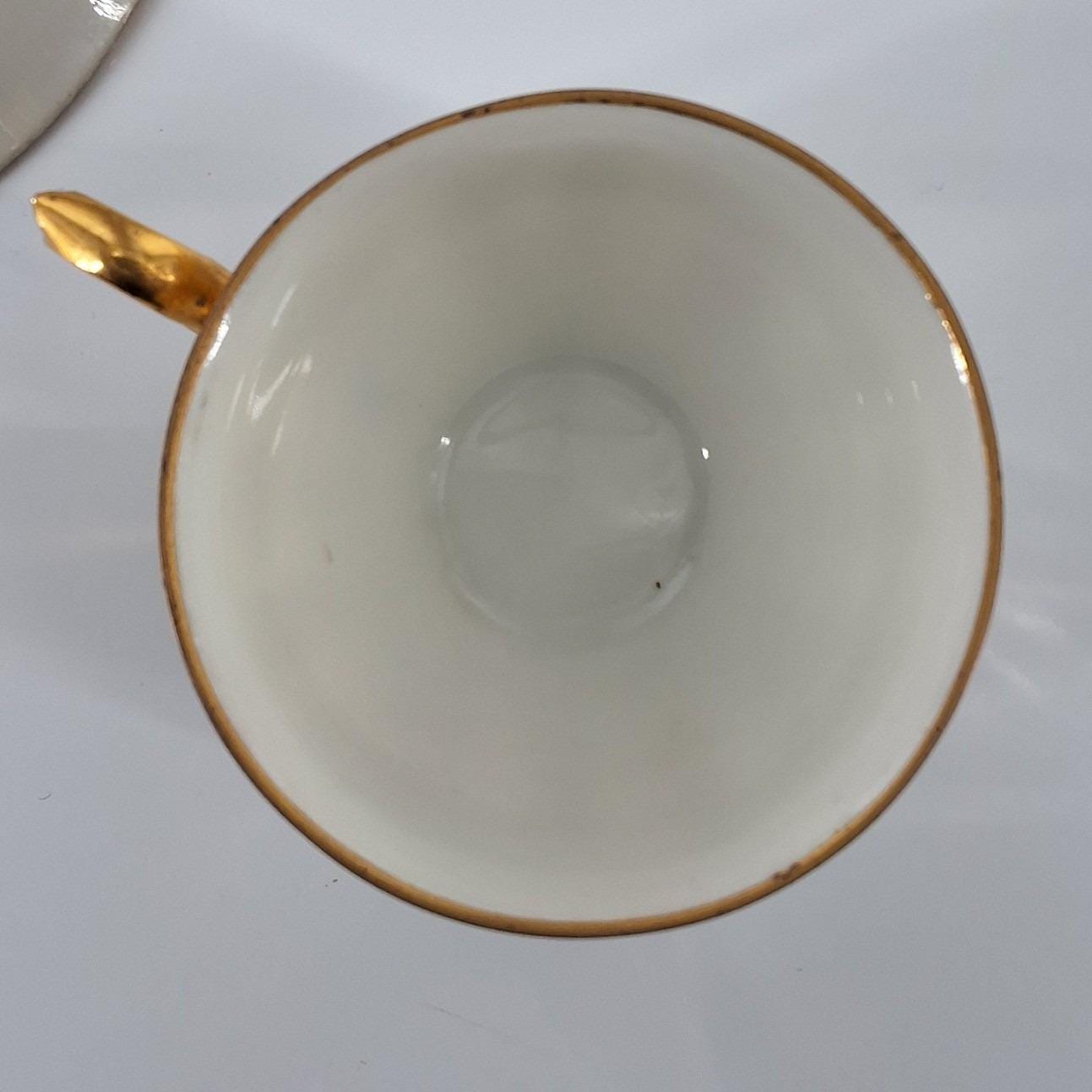 Vintage Robinson Design Group English Garden Teacup Saucer Set Floral Bavaria - View 5