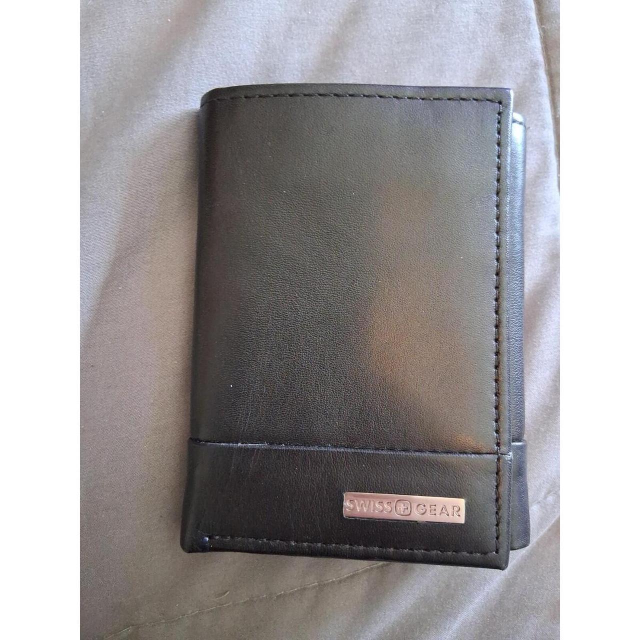 Vintage Black Eel Skin Card Holder Minimalist Slim Wallet Paneled Unisex - View 11