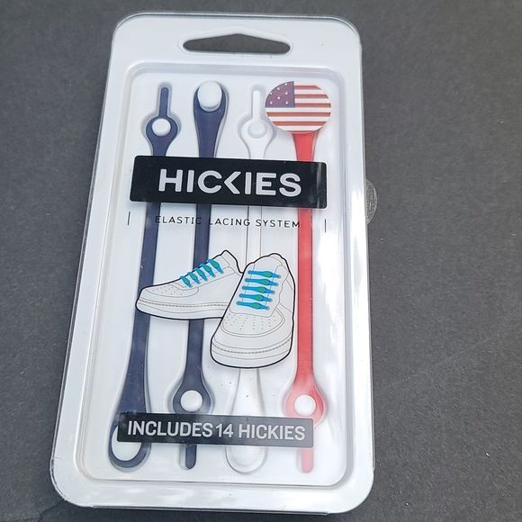 Hickies Inc H2 14 Pack Shoe Laces White New - View 12