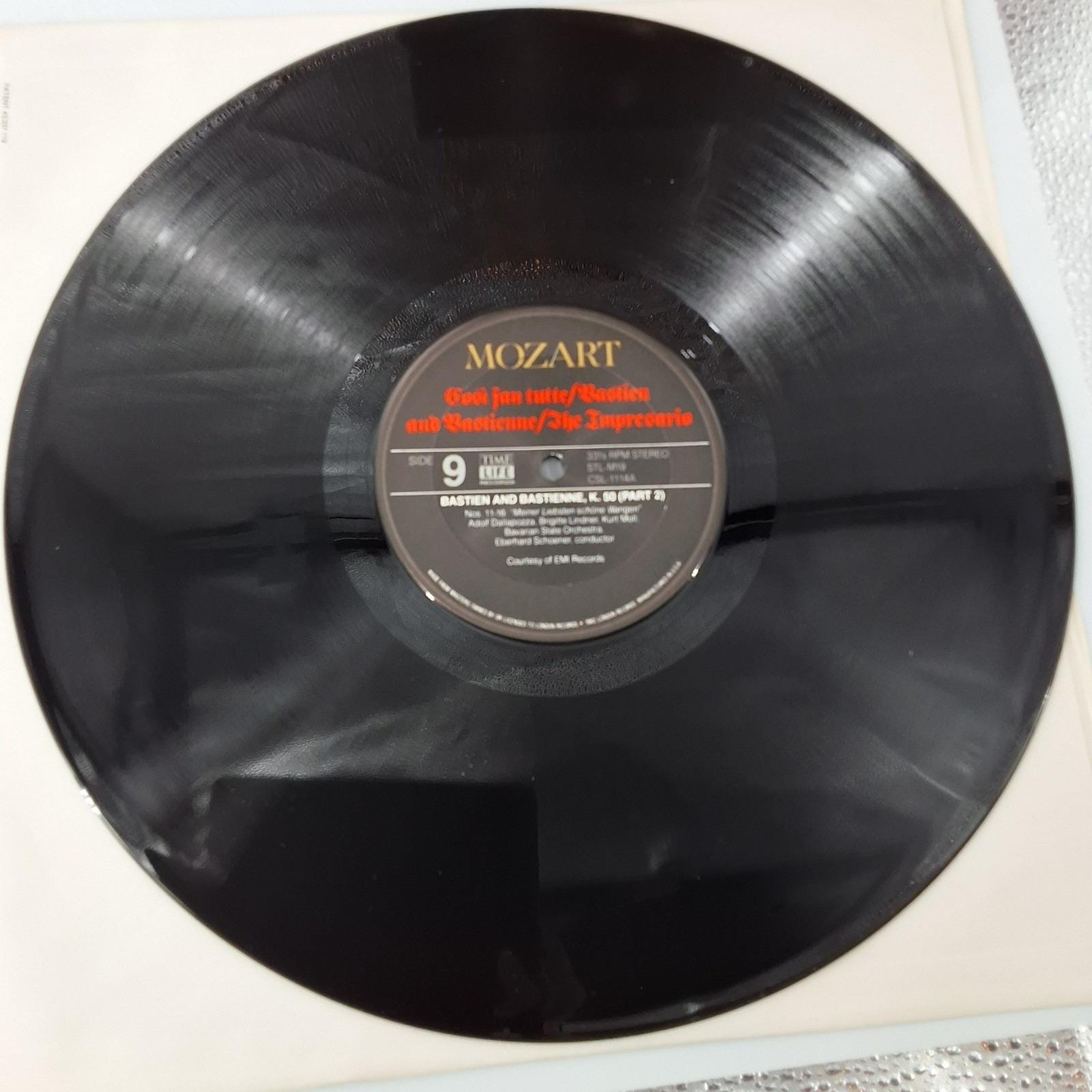 Mozart Cosi Fan Tutte Opera 5 Vinyl LP Box Set Time Life STL-M19 Booklet - View 9