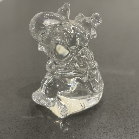 Princess House Blown Glass Pear Figurine Paperweight 3 Inch Clear Fruit‎ Decor - View 14