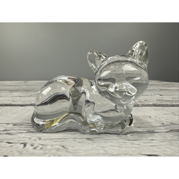 Princess House Blown Glass Pear Figurine Paperweight 3 Inch Clear Fruit‎ Decor - View 20