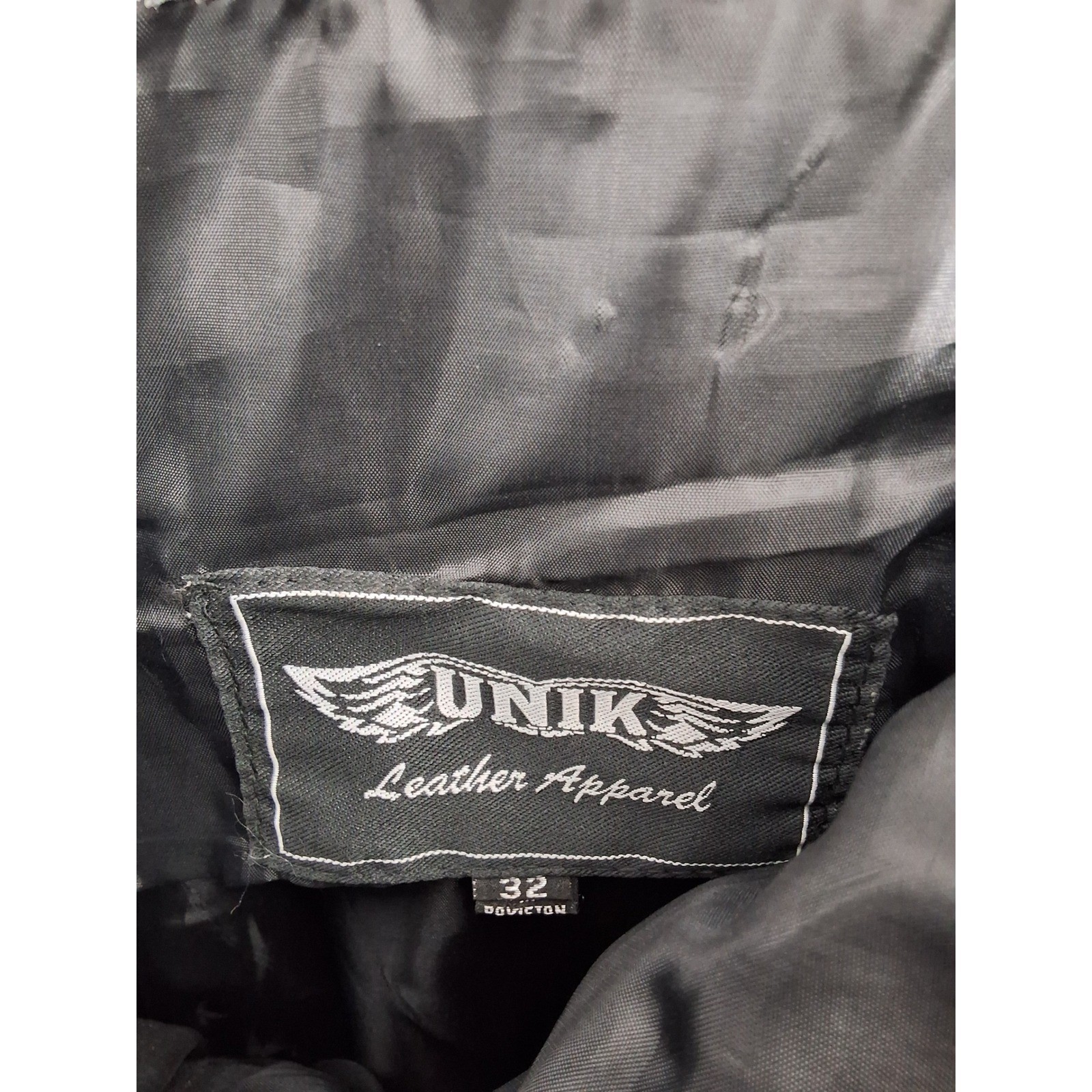 Unik 770 Mens Leather Motorcycle Overpants Full Zip Biker Pants 32x34 - View 4