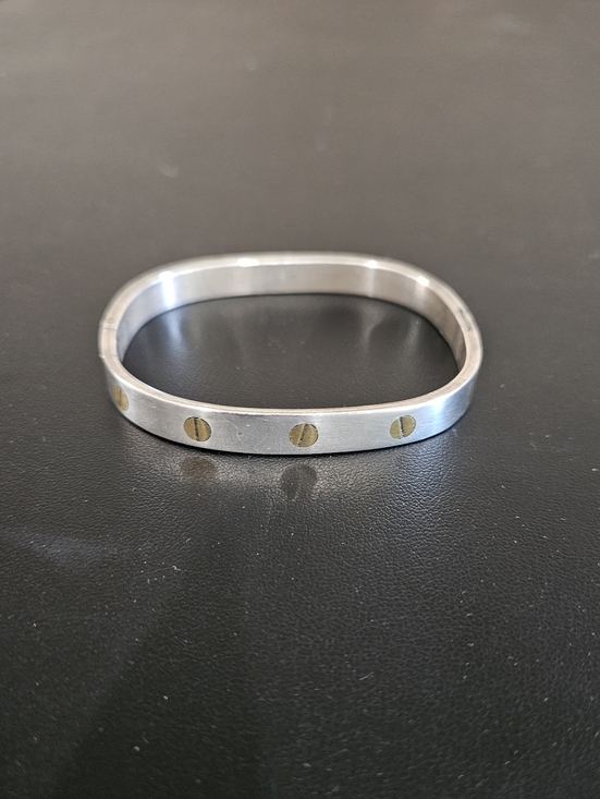 Italy 925 Sterling Silver‎ Gold Vermeil Wheat Chain Bracelet 7" 3.2g Minimalist - View 11