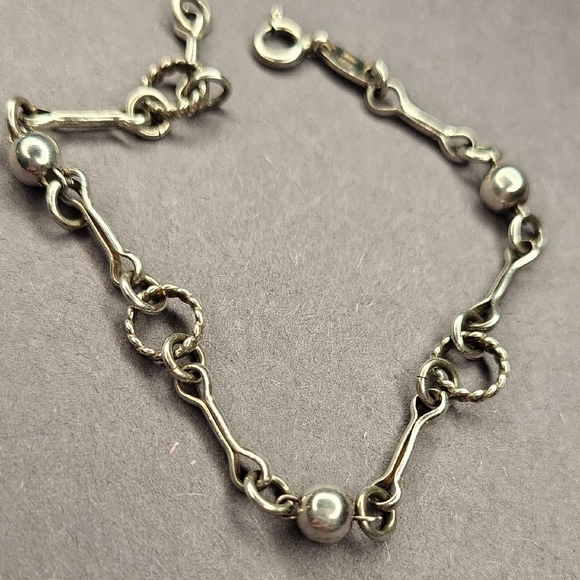 Sterling Silver Mexico Charm Bracelet With Ocean & Travel-Themed Charms - View 18