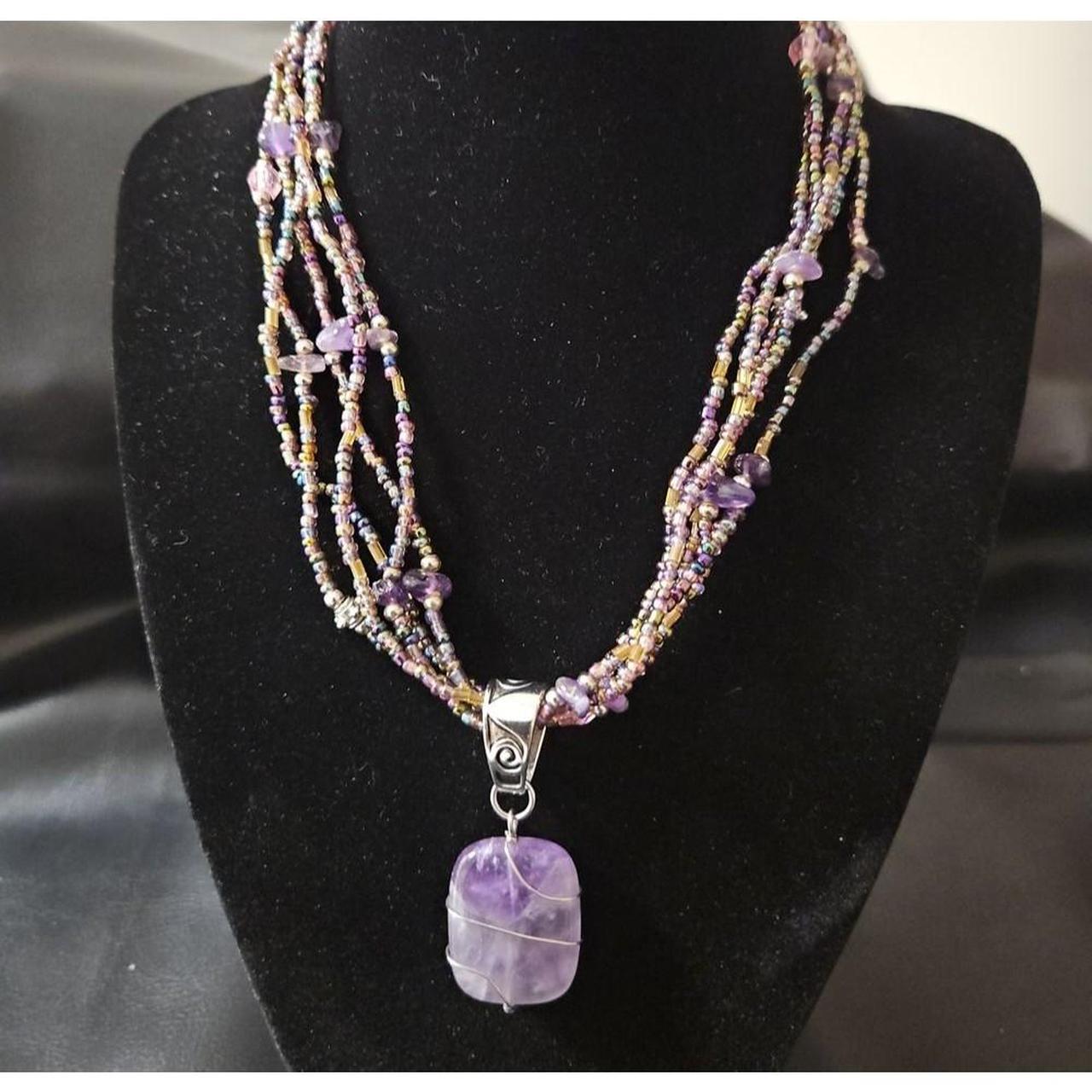 Cookie Lee Multi-Strand Beaded Necklace With Adjustable Chain & Colorful Beads V - View 16
