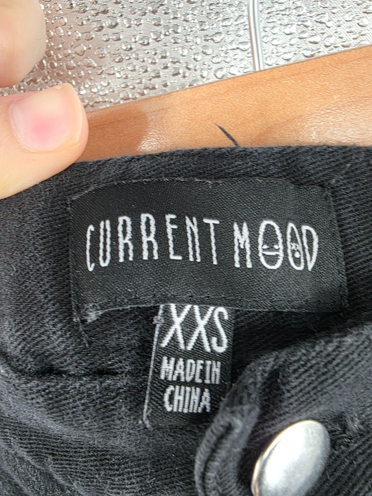Black Chain-Linked Convertible Pants‎ With Cargo Pockets Size XXS - View 3