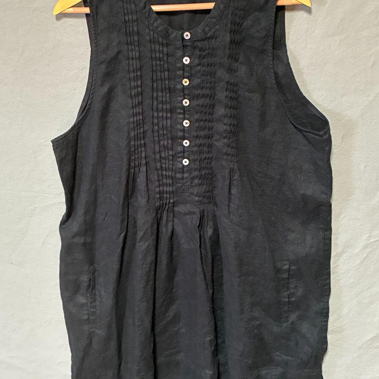Quince Organic Cotton Gauze Tiered Maxi Dress Wild Cherry Red XL LB96328-RK001 - View 9