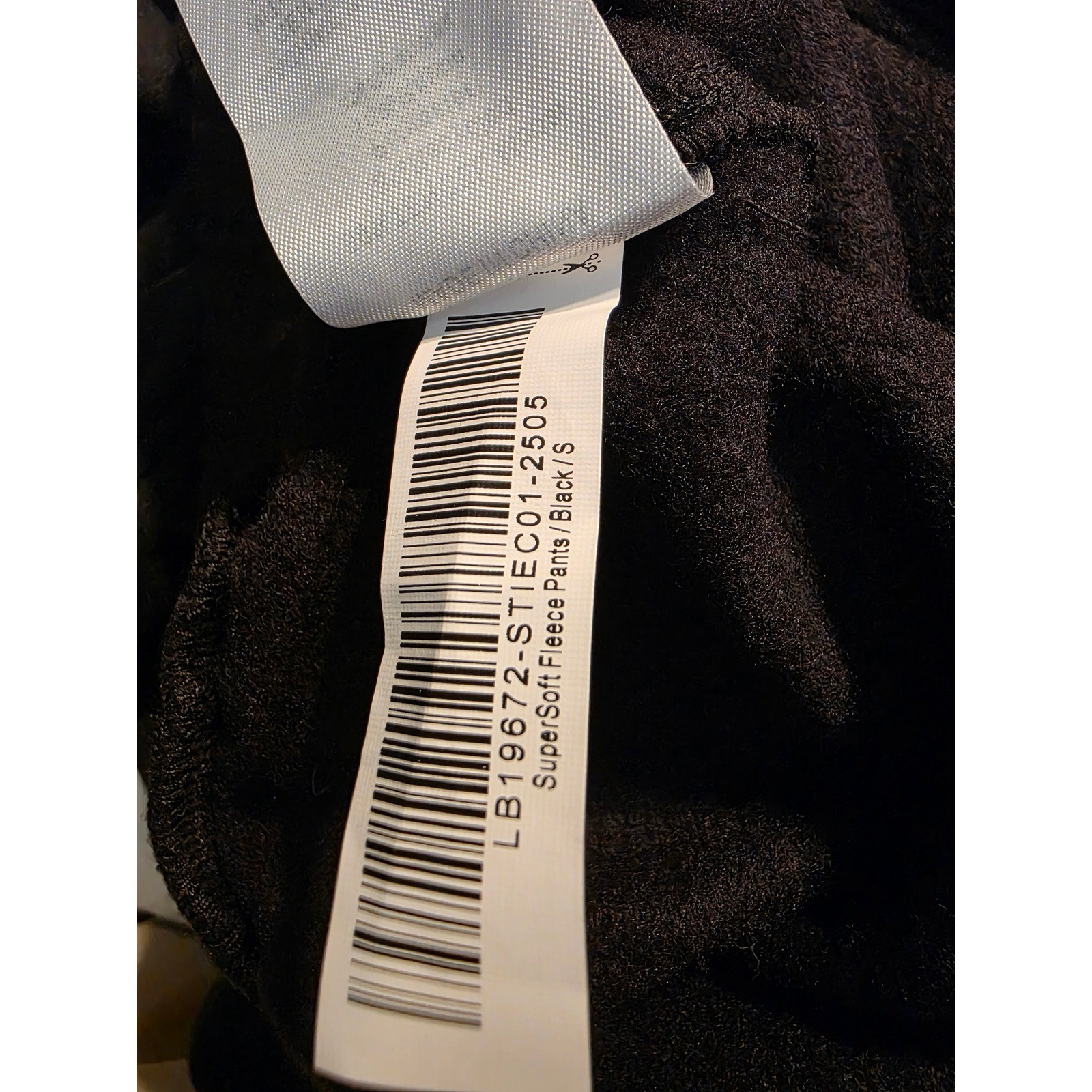 Quince SuperSoft Fleece Pants Black Tencel Modal Joggers STIEC01 Womens Small - View 6