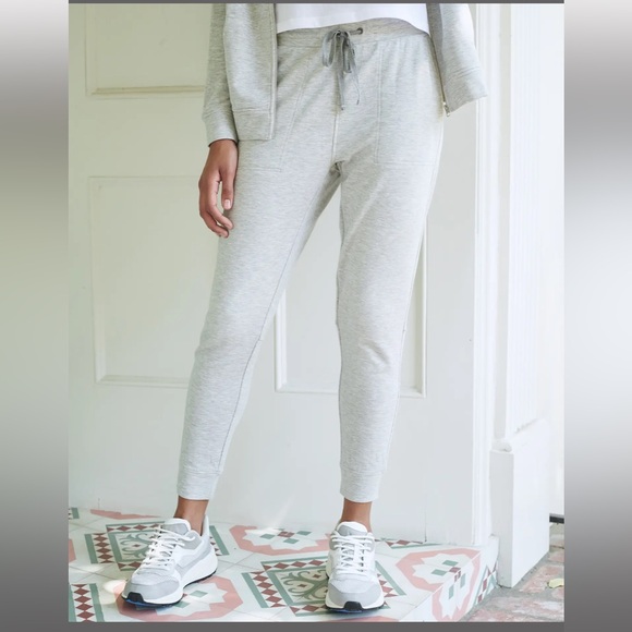 Quince SuperSoft Fleece Pants Black Tencel Modal Joggers STIEC01 Womens Small - View 23