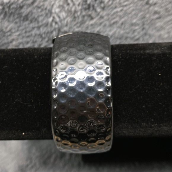Handmade Seed Bead Cuff Bracelet Black Red White Geometric Tribal Boho 7.5 Inch - View 10