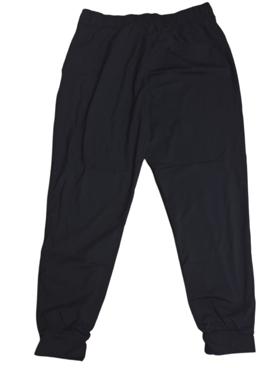 Quince Flowknit Mid-Rise Jogger Black Recycled Polyester Spandex ZJGS01 Womens S - View 18