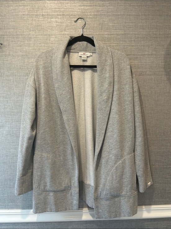 Vineyard Vines Womens Burnt Orange Corduroy Blazer Jacket Whale Lining Size 12 - View 12